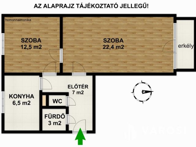 Napsütötte felújított erkélyes lakás garázs opcióval!