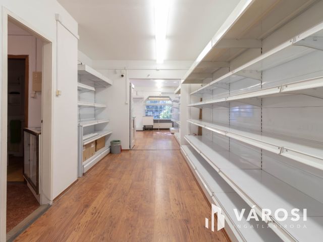 Utcafronti, kirakatos, 55 m2-es üzlet a Béke utca közelében